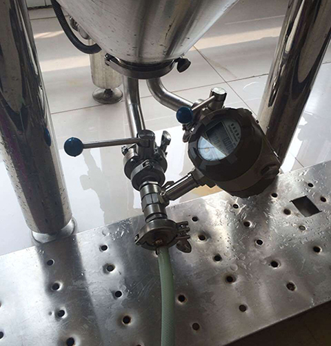 药剂流量计现场安装使用图