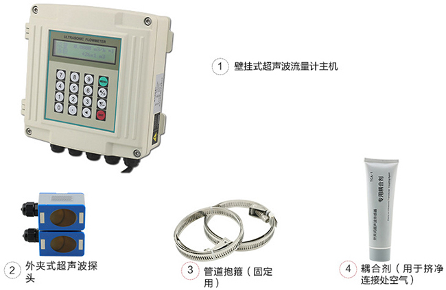 防爆超声波流量计配件图