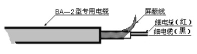 油罐超声波液位计电缆线说明图