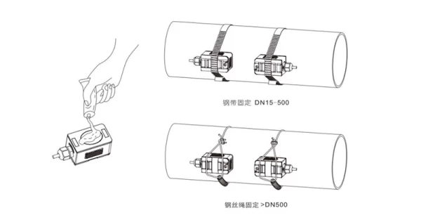 安装传感器